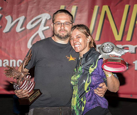 Tuning-Chris and Amanda Winners Circle